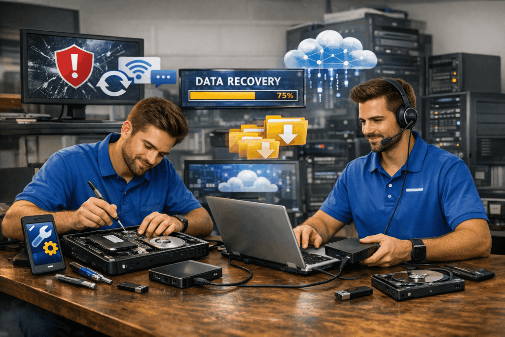 Riparazione computer e recupero dati a Firenze con tecnici informatici specializzati